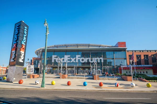 Memphis Nov Fedexforum Noviembre 2016 Estadio Ubicado Centro Memphis Tennessee — Foto de Stock