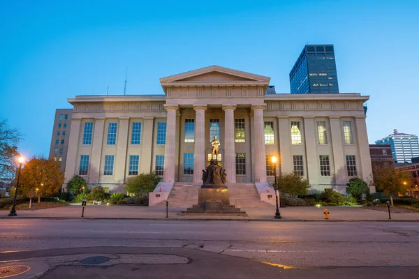 Louisville Metro Hall Vecchio Edificio Vintage Nel Centro Louisville Kentucky — Foto Stock