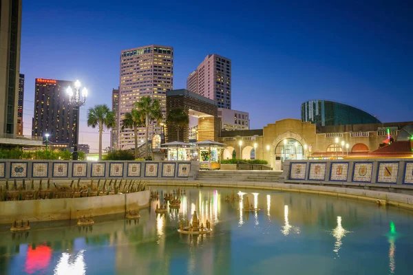 New Orleans Louisiana Nov Skyline Downtown New Orleans Nel Quartiere — Foto Stock