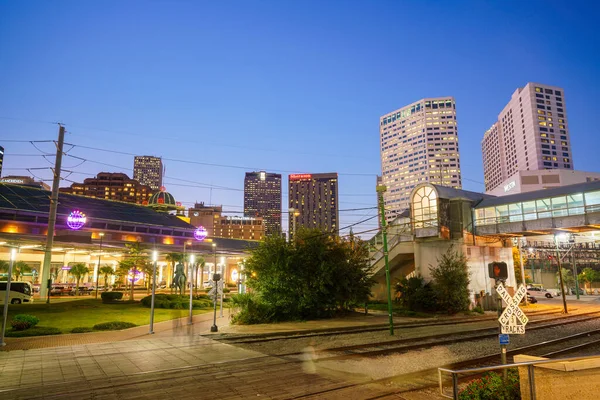 New Orleans Louisiana พฤศจ กายน ดาวน ทาวน สกายไลน ของน วออร — ภาพถ่ายสต็อก