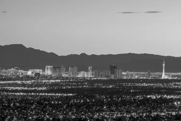 Vue Aérienne Bande Las Vegas Nevada Usa — Photo