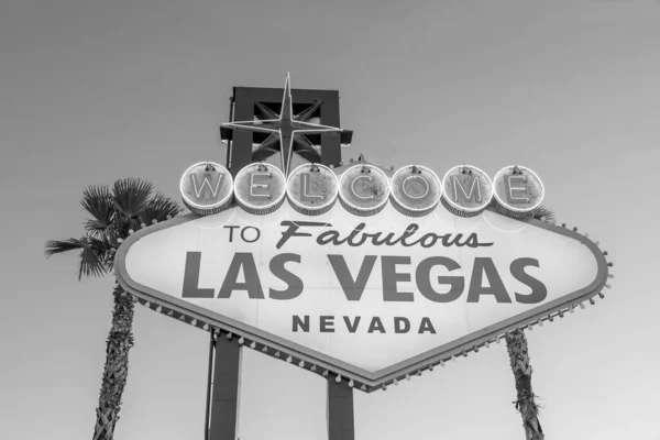 Welcome Fabulous Las Vegas Sign Las Vegas Nevada Usa — Stock Photo, Image