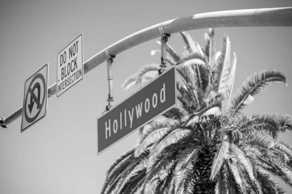Nápis Hollywood Los Angeles Kalifornii — Stock fotografie