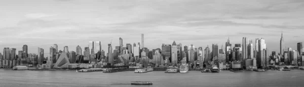 New York City Manhattan Midtown Skyline Schemering Usa — Stockfoto