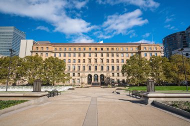 Ohio 'daki Cleveland gökdeleninin manzarası