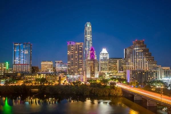 Downtown Skyline Austin Texas Nos Eua — Fotografia de Stock