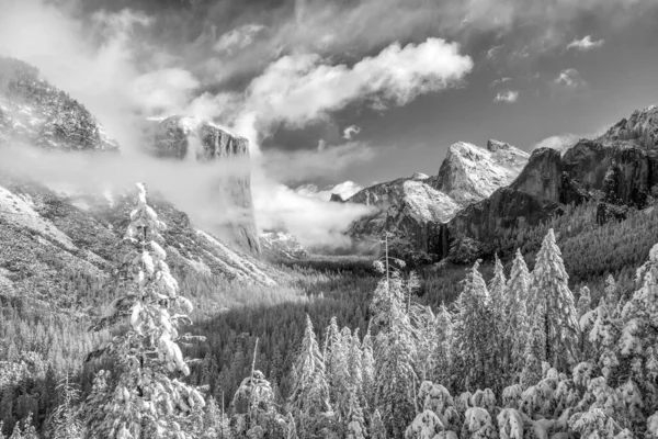 Parque Nacional Yosemite Inverno Califórnia Eua — Fotografia de Stock