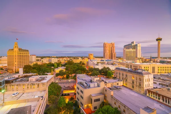 Vista Superior Del Centro San Antonio Texas — Foto de Stock