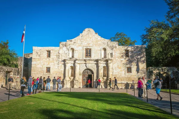 Alamo Misszió San Antonióban Texas Usa — Stock Fotó