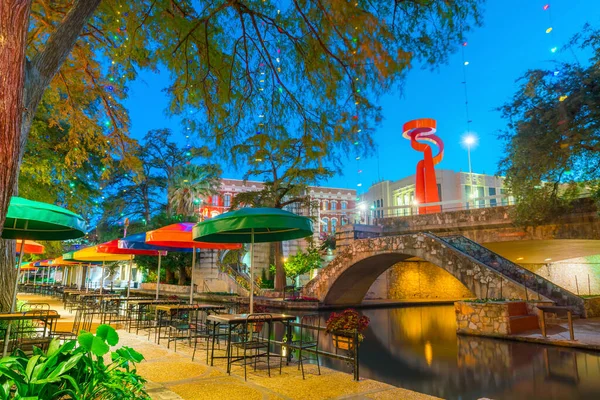 River Walk San Antonio Texas Verenigde Staten — Stockfoto