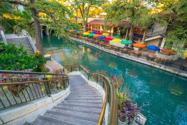 River Walk San Antonio Texas Verenigde Staten — Stockfoto