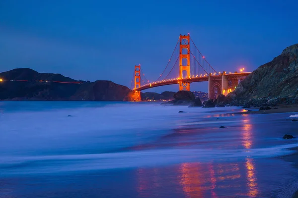 Golden Gate Bridge San Francisco California Sunset — Stock Photo, Image