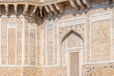 Agra Hindistan 'daki Itimad-ud-Daulah veya Baby Taj