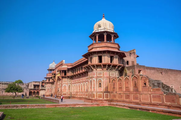 Weltkulturerbe Agra Fort Oder Rotes Fort Indien — Stockfoto