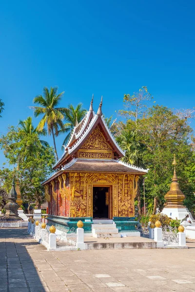 Wat Xieng Thong Tempio Più Popolare Luang Pra Bang Laos — Foto Stock