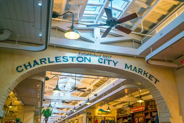 Charleston South Carolina Usa Sep Historische Charleston City Market Als — Stockfoto