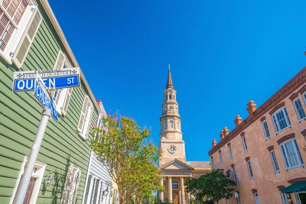 Historische Innenstadt Von Charleston South Carolina Usa — Stockfoto