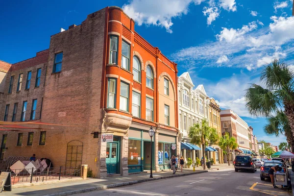 Charleston South Carolina Usa Sep Bunte Und Gut Erhaltene Historische — Stockfoto