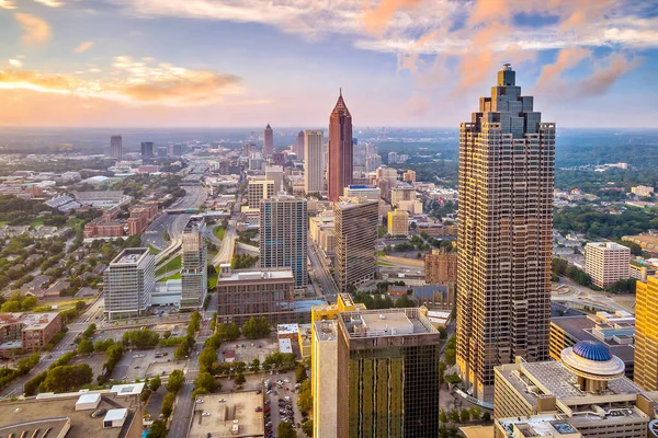 Skyline Downtown Atlanta Georgia Usa — Stock Photo, Image