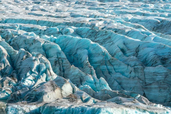 Svinafellsjokull Gletsjer Vatnajokull National Park Ijsland — Stockfoto