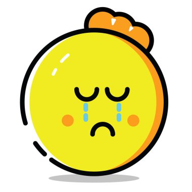 Tavuk biraz üzgün. Bu vektörü işleriniz için kullanabilirsiniz..