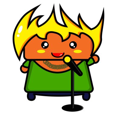 Sesli Brick şirin vektörü. Bu vektörü projeniz ya da işleriniz için kullanabilirsiniz.