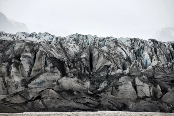 Svinafellsjokull Part Vatnajokull Bigest Glacier Europe Iceland — стокове фото