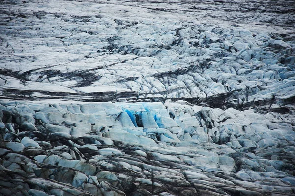 Svinafellsjokull Parte Vatnajokull Glaciar Más Grande Europa Islandia Imagen de archivo