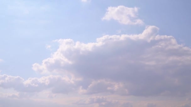 Scenic Footage Beautiful Cloudy Sky — Stock Video