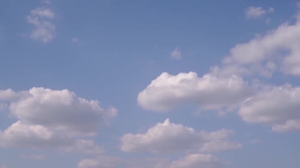 Schilderachtige Beelden Van Prachtige Wolken Lucht — Stockvideo