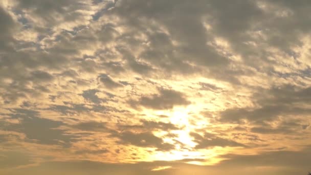 Imagens Cênicas Belas Nuvens Céu — Vídeo de Stock