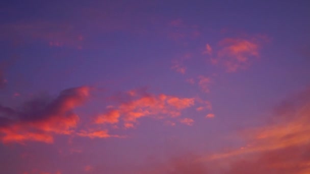 Мальовничі Кадри Красивих Хмар Небі — стокове відео