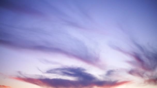 Imágenes Escénicas Hermosas Nubes Cielo — Vídeo de stock