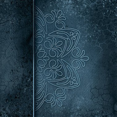 Tasarım elemanları ile soyut desenli arkaplan