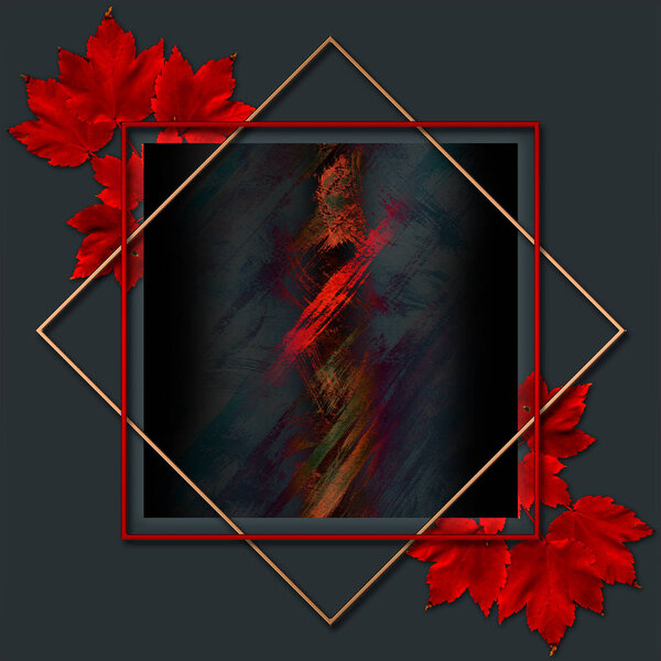 абстрактный яркий красочный фон с элементами дизайна
