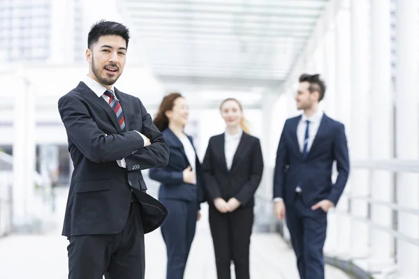 Business Person Team Consisting Male Female Members Various Nationalities — Stock Photo, Image