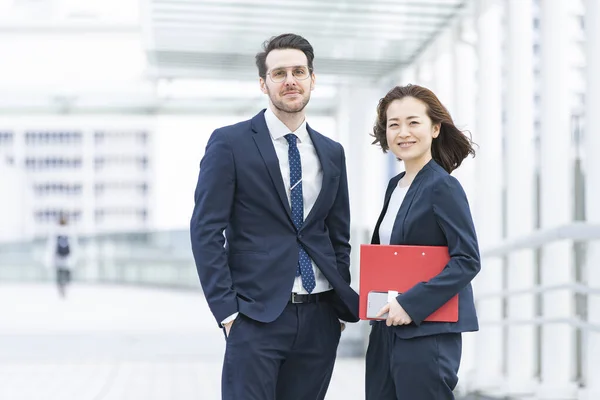 Business Person Team Bestaande Uit Mannelijke Vrouwelijke Leden Van Verschillende — Stockfoto