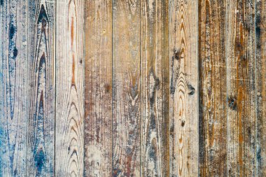 Evlerin duvarları için kullanılan eski tahta desenler.