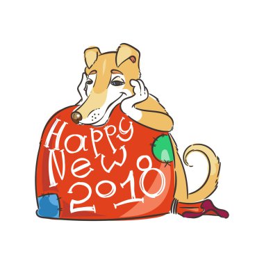 2018 köpek sembolü şekil