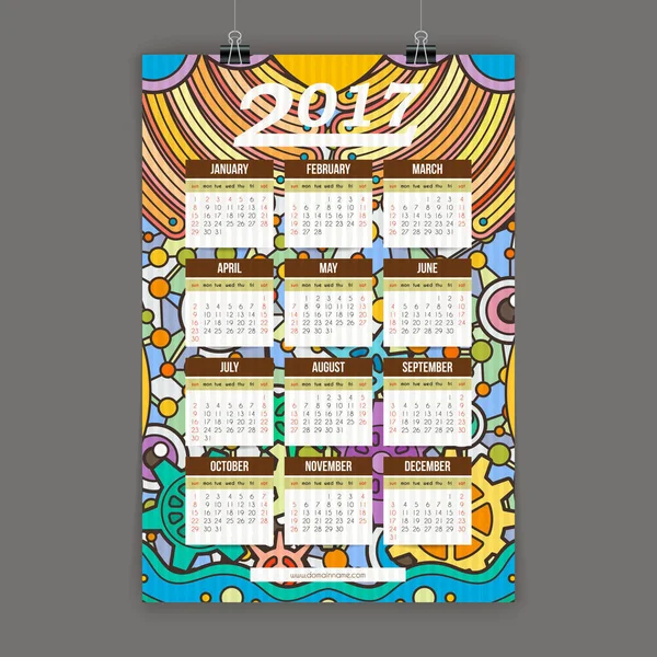 Стильний календар настінного плакату, обкладинки журналу, шаблон друку дизайну паперу. Тло або тло вмісту теки zantonleName . — стоковий вектор