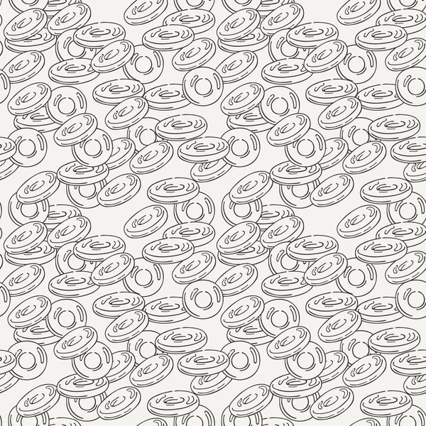 Dikişsiz desen vektör şeker ve lolipop. Tatlı parti doku.