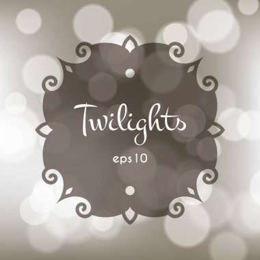 Bokeh efekti ve çerçeve metin veya başlık için hisse senedi bulanık doku