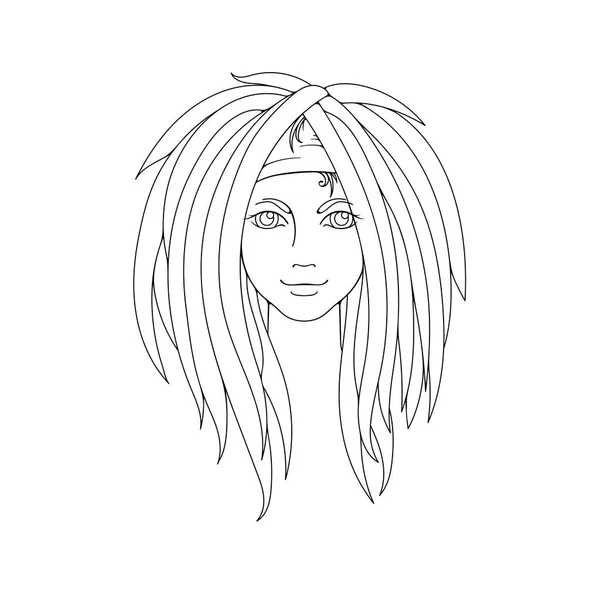212 Lady With Dreadlocks Vector Images Free Royalty Free Lady With Dreadlocks Vectors Depositphotos