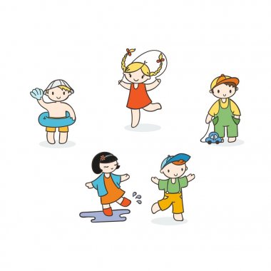 Şirin doodle alt kümesini.