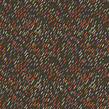 Soyut konturlar ve noktalar seamless modeli.