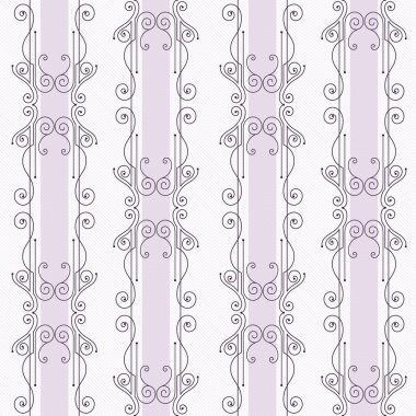 Zarif flourishes vektör seamless modeli