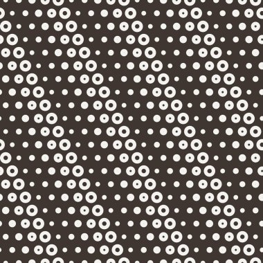 Küçük ve büyük bezelye ile Seamless Modeli.