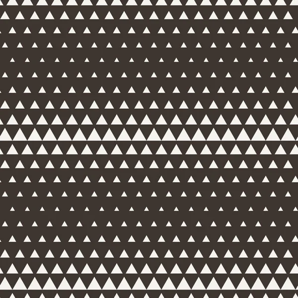 Patrón de gradiente de medio tono triángulo sin costura . — Archivo Imágenes Vectoriales