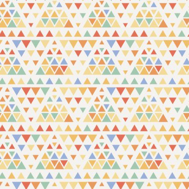 Sorunsuz üçgen noktalı degrade desen.