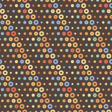 Küçük ve büyük bezelye ile Seamless Modeli.